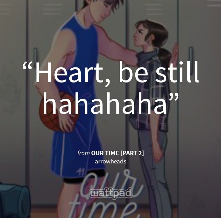 ivansmako's tweet photo. imagining na sa'kin n'ya 'to sinabi since heart din nan name ko 😌 #OurTimeWP https://t.co/XgrHiaHndV