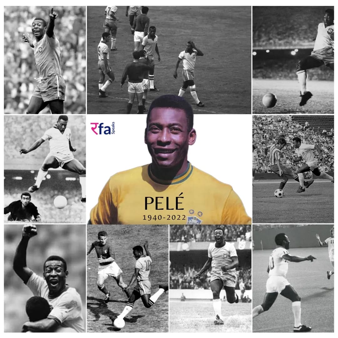 PplOfCongress's tweet photo. @RahulGandhi Pelé the Former Minister of Sports of Brazil. The 'wonder' boy of his times labelled "the greatest" by FIFA. Football has lost one of its greatest ambassadors Pelé the sportsmen legend both on & off the field.
#RestInPeace #RipLegend #Pele #PeleEterno
#RestInPeacePele https://t.co/HnmagBExHn