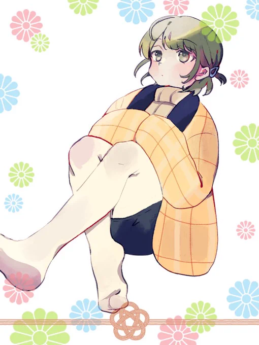 よいお年を#シャニマス#七草にちか 