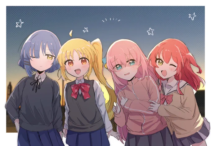 ぼっち・ざ・ろっく、よかった!の絵です 