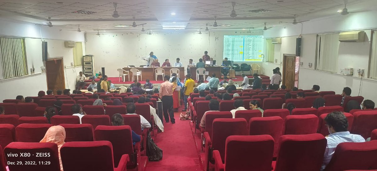 CTvvp's tweet photo. Yesterday conducted Counseling for 208 Newly recruited doctors and placed in various TVVP hospitals.#Doctors_Recruitment #MHSRB #TELANGANA https://t.co/lDFsCa8OD1