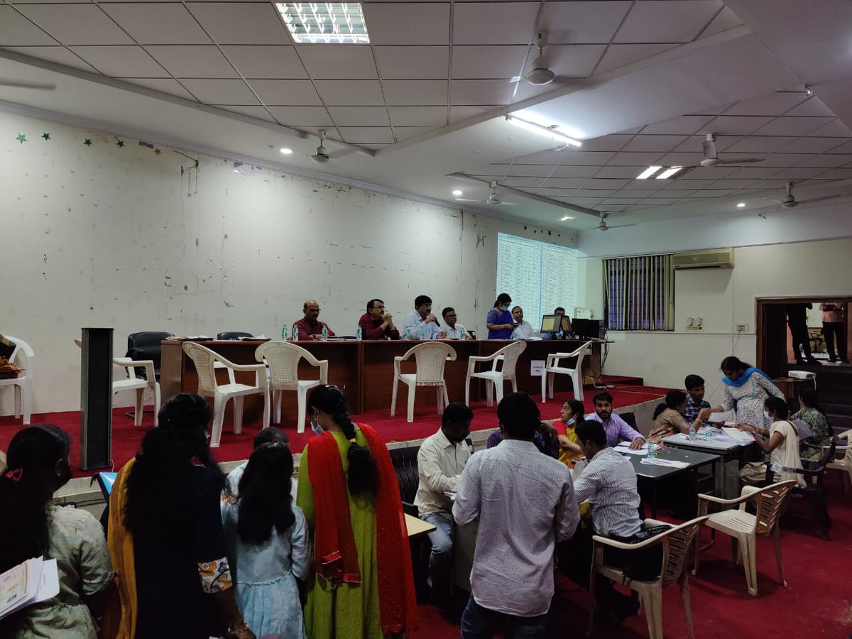 CTvvp's tweet photo. Yesterday conducted Counseling for 208 Newly recruited doctors and placed in various TVVP hospitals.#Doctors_Recruitment #MHSRB #TELANGANA https://t.co/lDFsCa8OD1