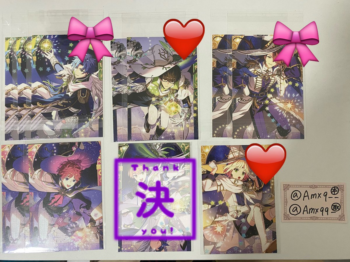 Amxqq_'s tweet photo. 【交換】まほやく 魔法使いの約束 3周年3rd Anniversary カレンダー 2023 アニバ ポスカ ダイカットステッカー 特典 キラキラシール

譲 画像参照

求 ムル

本日なんばマルイ16:30〜18:00手渡しor 1/7池袋手渡しのみ
🎀は♥️から同数お迎え

検索からでもお気軽��お声がけ下さい！
↓画像続きます https://t.co/Jp8jWRpATJ