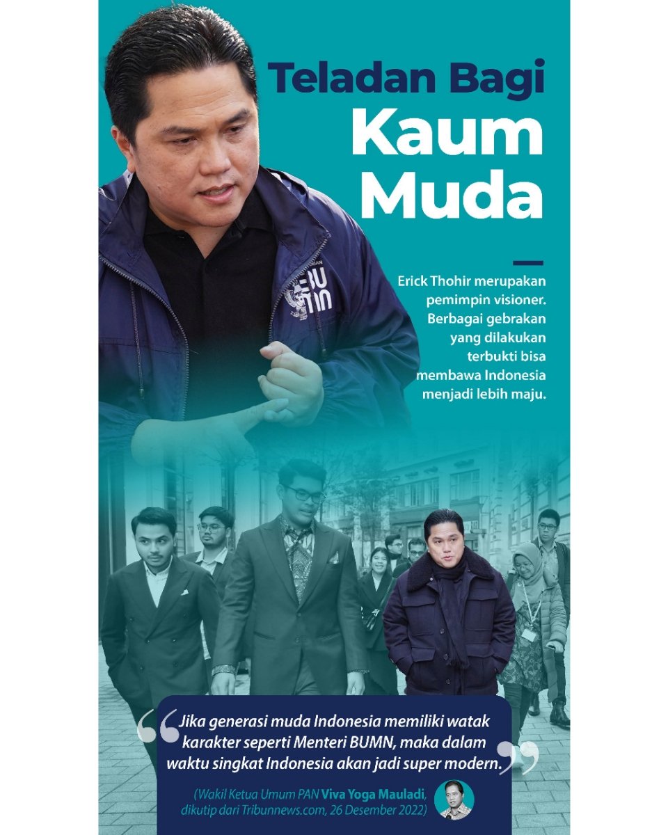 Sosok Inspirasi dan teladan bagi generasi muda ✨
#KitaHadapiKitaAtasi
#erickthohir #etroopersjabar #etroopersaction #ethosukabumi #ethocianjur #sukabumi #cianjur