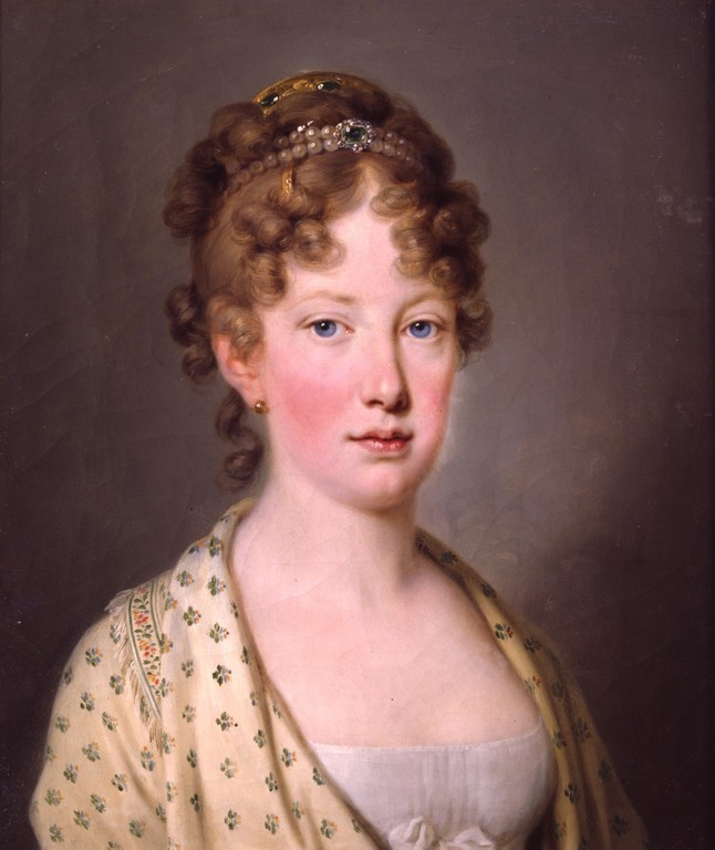 While the yellow in the Brazilian imperial flag represented Maria Leopoldina of Austria, Pedro's wif