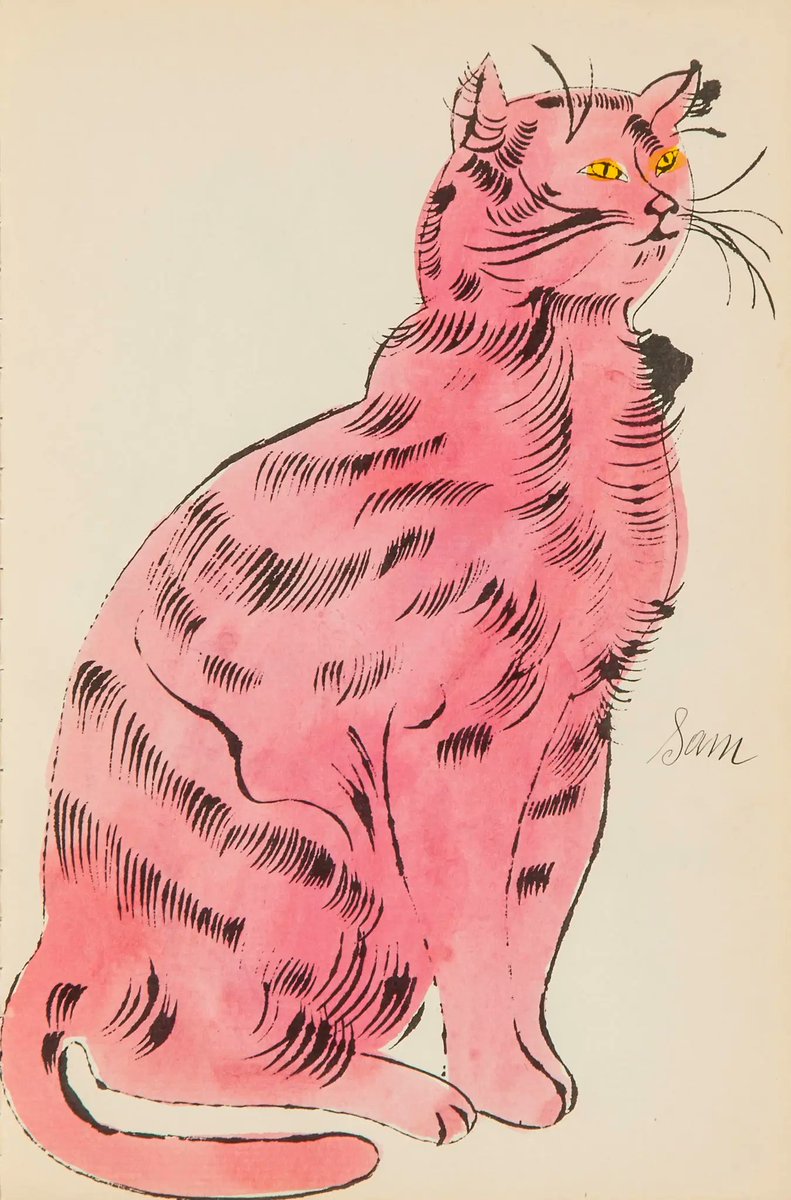 「Andy Warhol, Cats 」|Takuma Ishikawaのイラスト