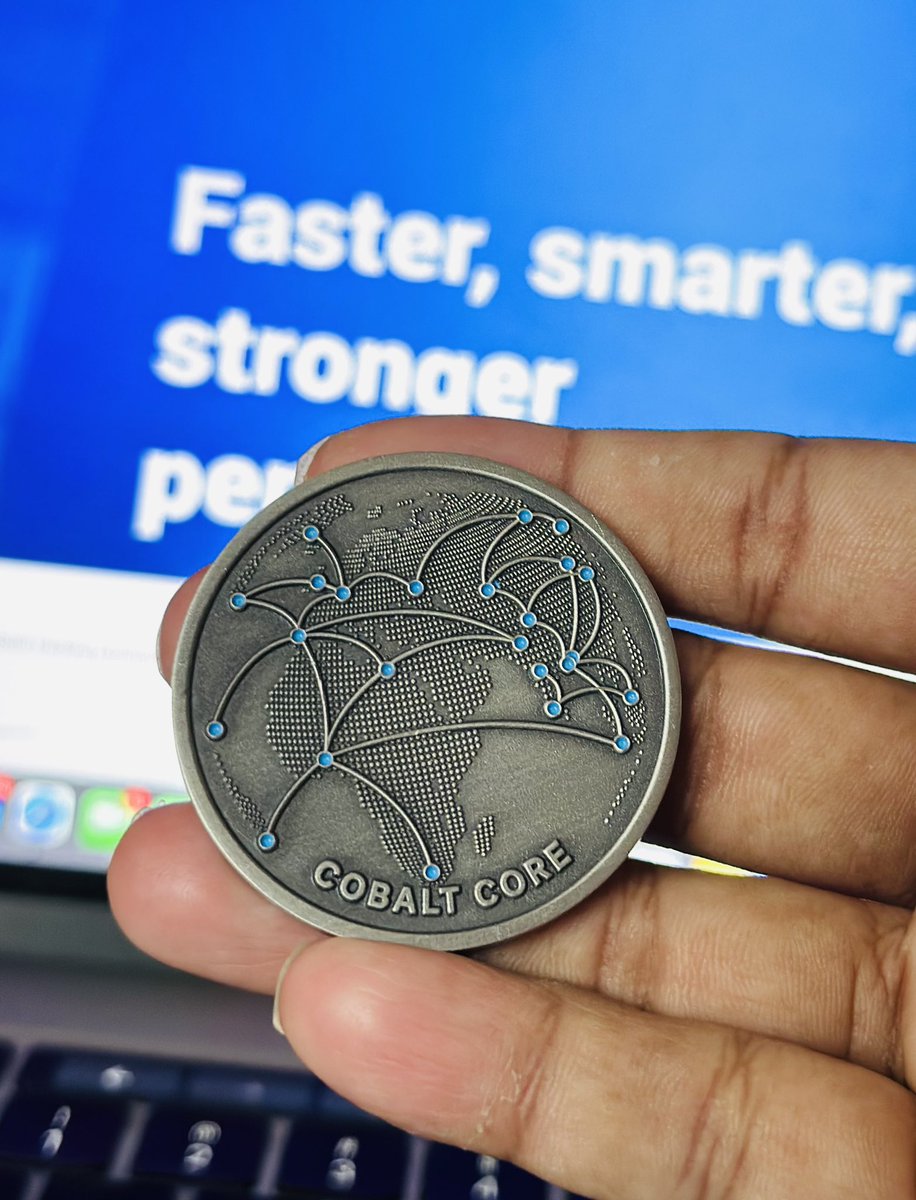 mitunjoy11's tweet photo. Thank you Cobalt Team @cobalt_io  for this amazing swag! Loved the swag pack! 💙 https://t.co/A8rBRKP2A4