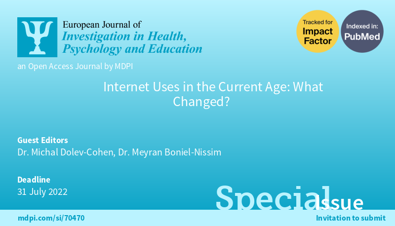 EJIHPE_MDPI's tweet photo. 🎄Happy holidays🥳
📢#callforreading👉Issue "#InternetUses #intheCurrentAge #WhatChanged"📍https://t.co/dwPv8uDYQh
Editors🧑💻M. Dolev-Cohen & M. Boniel-Nissim's dedication💙 is highly appreciated❤️
#COVID19 #Socialnetworks #Smartphoneuse #Problematicinternetuse #Onlinelearning https://t.co/pnJJkJXG4r