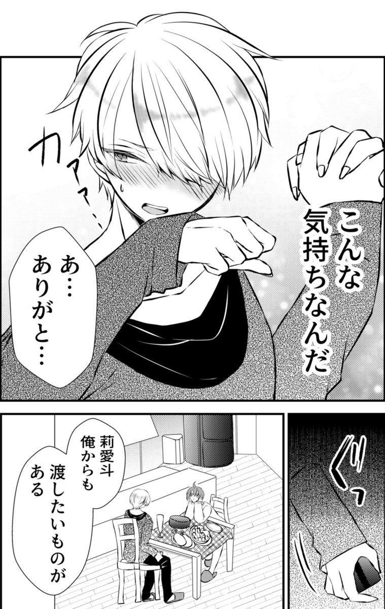 #創作百合
男性になったマロちゃんがクリスマスにプロポーズしたい話💍✨
③
完結!
ご愛読ありがとうございました😊 