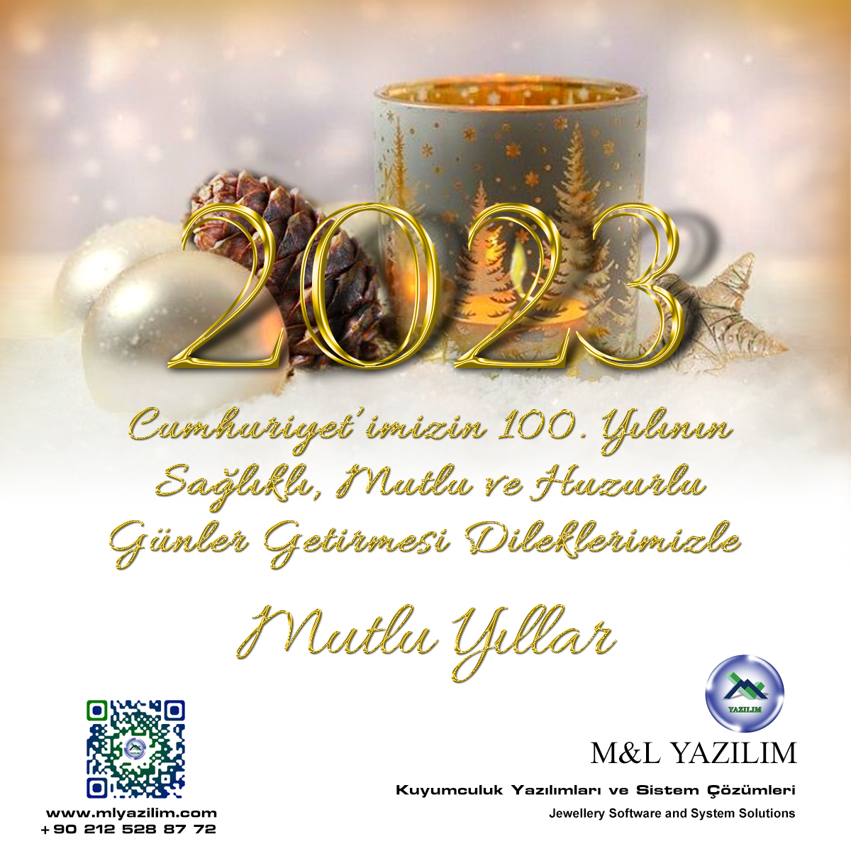ml_yazilim's tweet image. Yeni yılın sağlıklı, huzurlu, bol kazançlı ve bereketli bir yıl olmasını dileriz.  

Yeni Yılınız Kutlu Olsun. 🥳🎉🎊🎁

#mlyazilim
#yeniyıl
#yılbaşı

mlyazilim.com