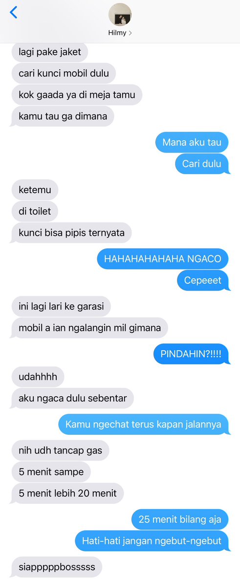 hilmy milan clingy moment