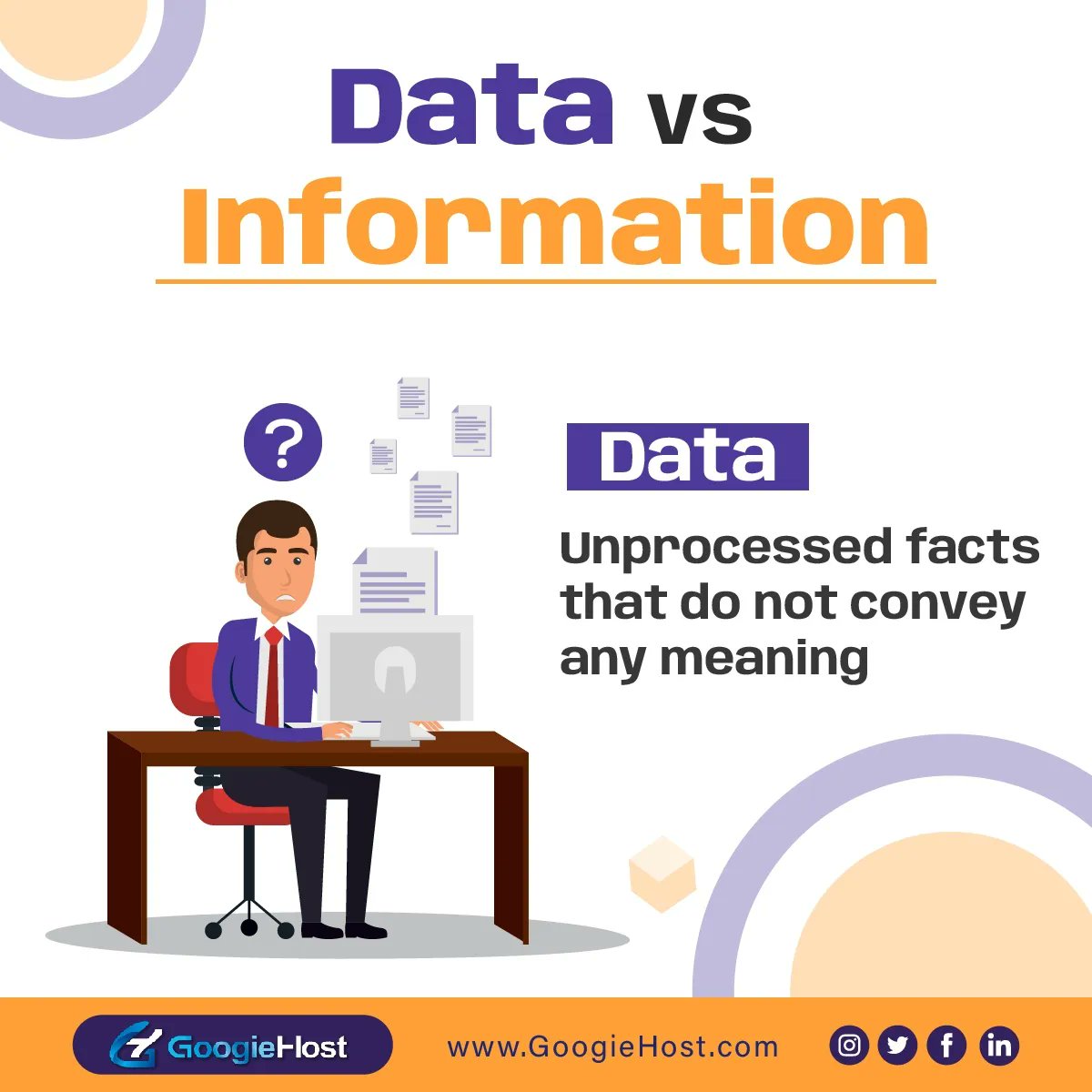 GoogieHost's tweet image. Data vs Information 

@googiehost #googiehost #data #datascience #bigdata #dataanalutics #datacenter #datascientist #dataprotection #datavisualization #datasecurity #information #informationsecurity #informations #misinformation #informationdesign #disinformation #informations