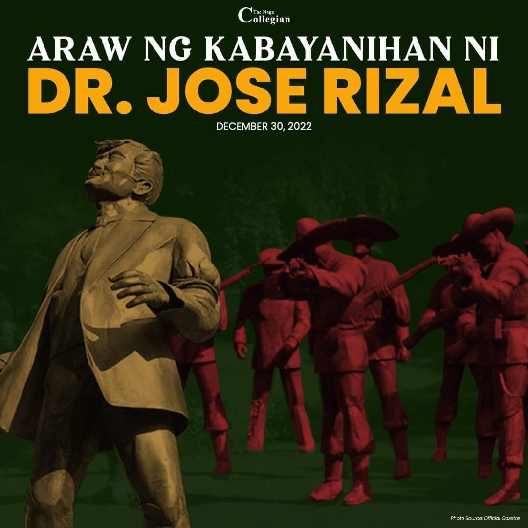 nagakule's tweet photo. #𝐑𝐢𝐳𝐚𝐥𝐃𝐚𝐲2022 | Today, December 30, 2022, is a national holiday in our home nation, also recognized as "Araw ng Kabayanihan ni Dr. Jose Rizal." 

READ: https://t.co/2kCrc3n19T https://t.co/ME98nsaDCO