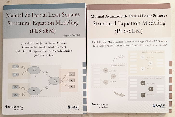¿Necesitas un manual de #PLS? 
OmniaScience y <a href="/SAGEPublishing/">SAGEPublications1</a> han publicado dos.
➡📘 Manual de PLS Structural Equation Modeling (PLS-SEM) 2a Ed. 
➡📘 Manual avanzado de PLS Structural Equation Modeling (PLS-SEM)
omniascience.com/books/index.ph…
¡Encárgarlos en la librería o en Amazon!