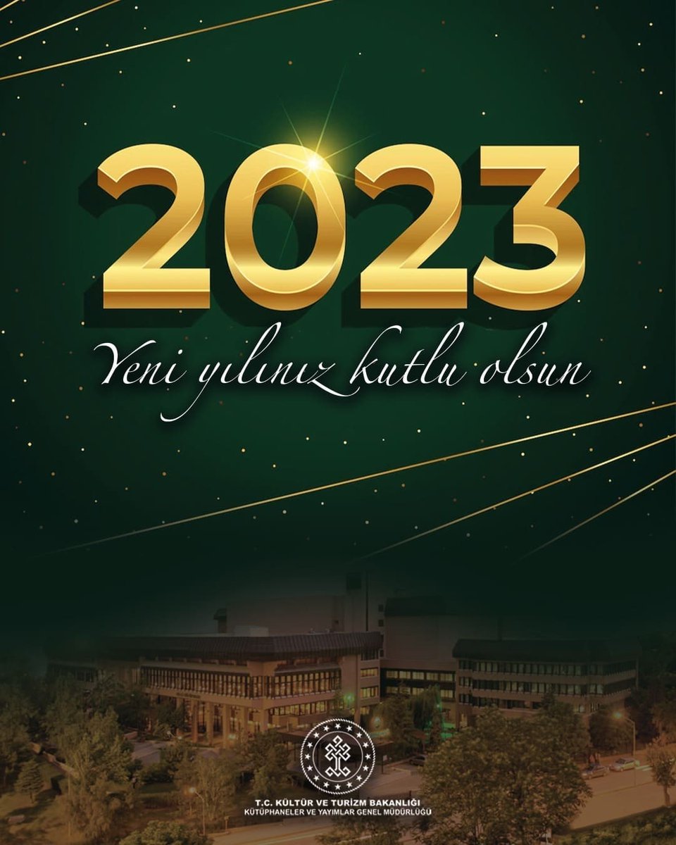 Genel Müdürlüğümüz ve taşra teşkilatındaki tüm çalışma arkadaşlarımızla dayanışma ruhu içerisinde yeni projelere imza atarak kurumsal hedeflerimizi gerçekleştirdiğimiz bir yıl olmasını dileriz.📚🔰🤲
<a href="/etkinkutuphane/">Etkin Kütüphane</a> 
<a href="/OdabasAli/">Ali Odabaş</a>
