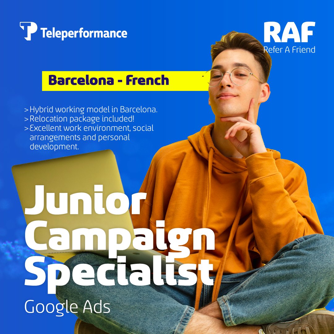 tp_spain's tweet image. Do you know our Referral Program? 💸

This is an easy way to double your income by referring your friends!

You can start checking the offers and sharing them! The more you refer, the more opportunities to win!

#BarcelonaJobs #DigitalMarketing #Sales #WeAreHiring #WorkInSpain