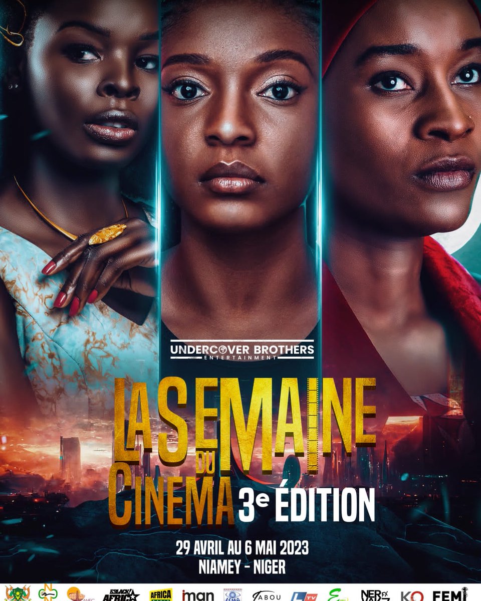 JenEliane's tweet image. 🔥🔥 🔥ANNONCE🔥🔥🔥

#Tousalasemaineducinema #Undercoverbrothersent #Niamey #Niger #Festival #Television #cinema #Longmetrages #courtmétrages #series #documentaire #Onauneindustrieaconstruire