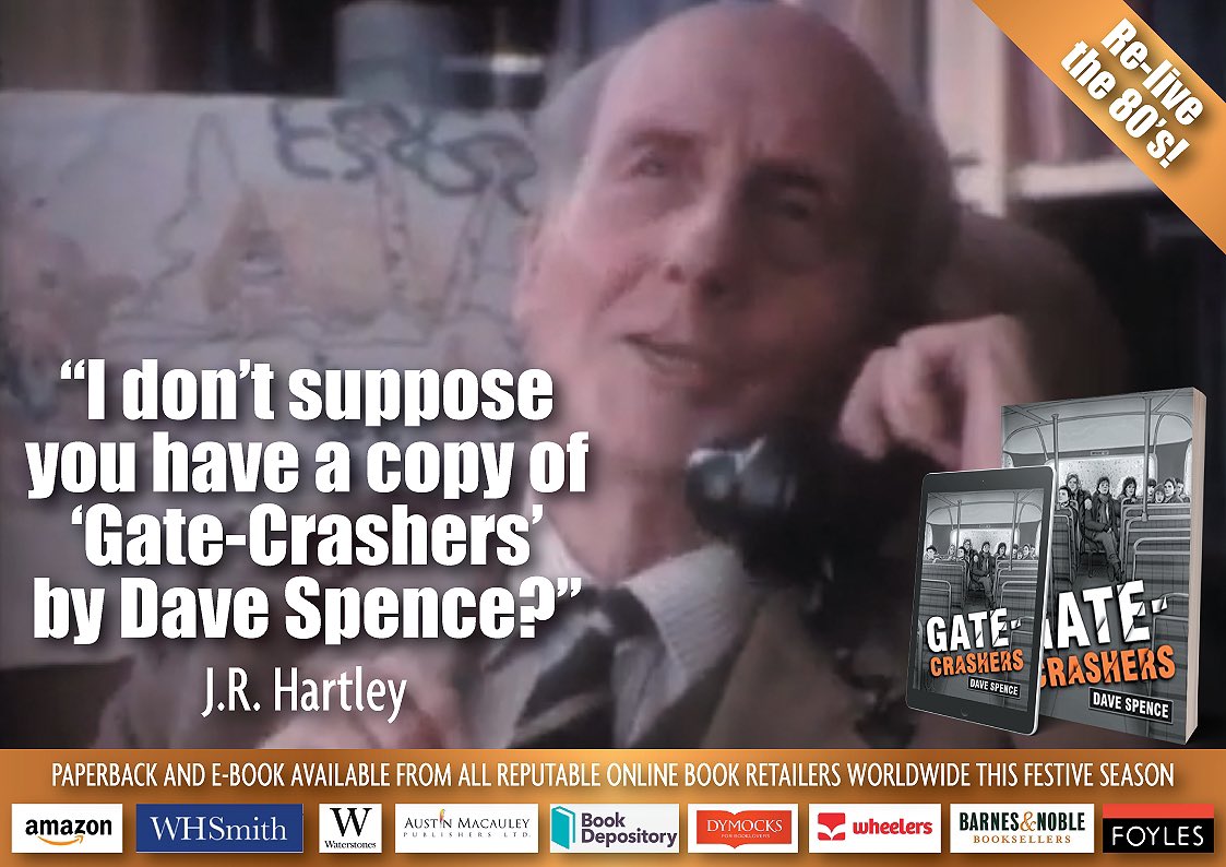 DaveSpence's tweet photo. #lovethe80s #laughoutloud #tearjerker #bookworm #bookcommunity #lovereading #fictionbooks #backtothe80s #readersoftwitter #what2read #writingcommunity #amreading #yellowpages #jrhartley https://t.co/SLuzeVdETo
