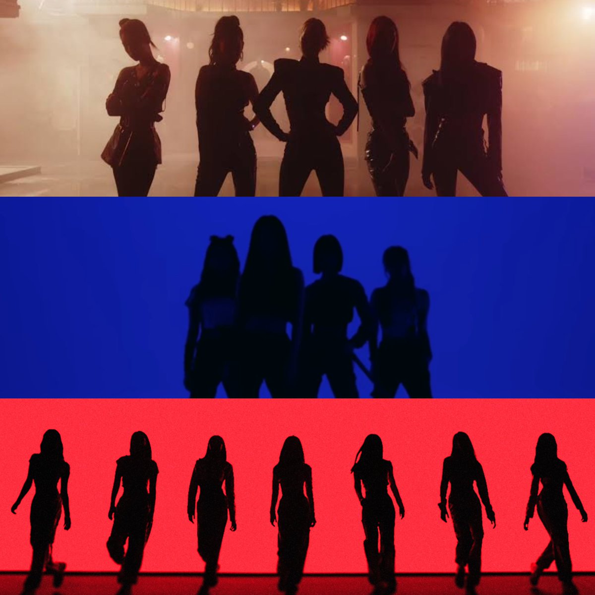 billlieoffcI's tweet image. the new twicepinkvelvet is now complete ❤️‍🔥

ITZY
aespa
BABY MONSTERS/baemon