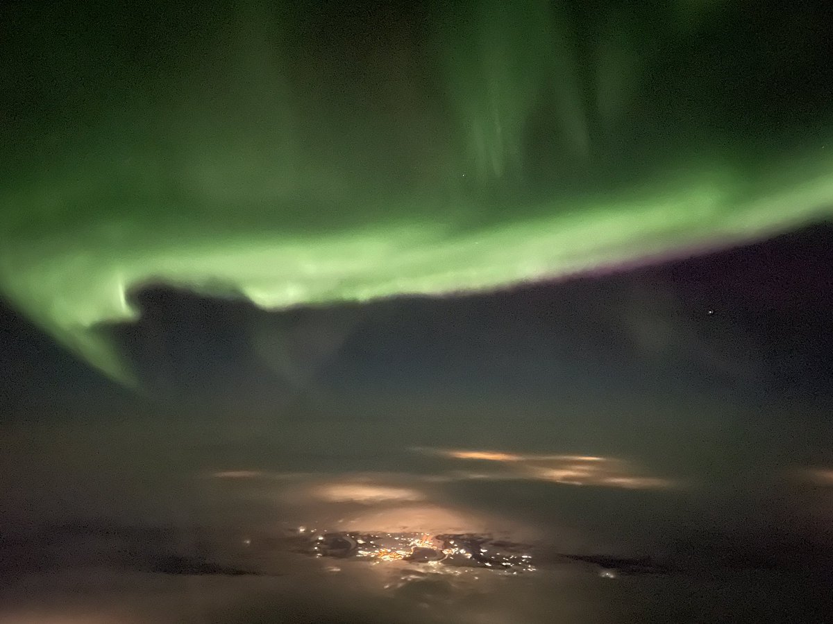 oconojoe's tweet image. Impressive aurora last night #northernlights