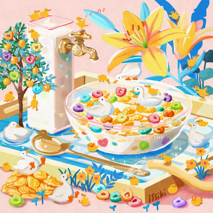 食べ物と動物たちを描いた1年でした#2022年自分が選ぶ今年の4枚 