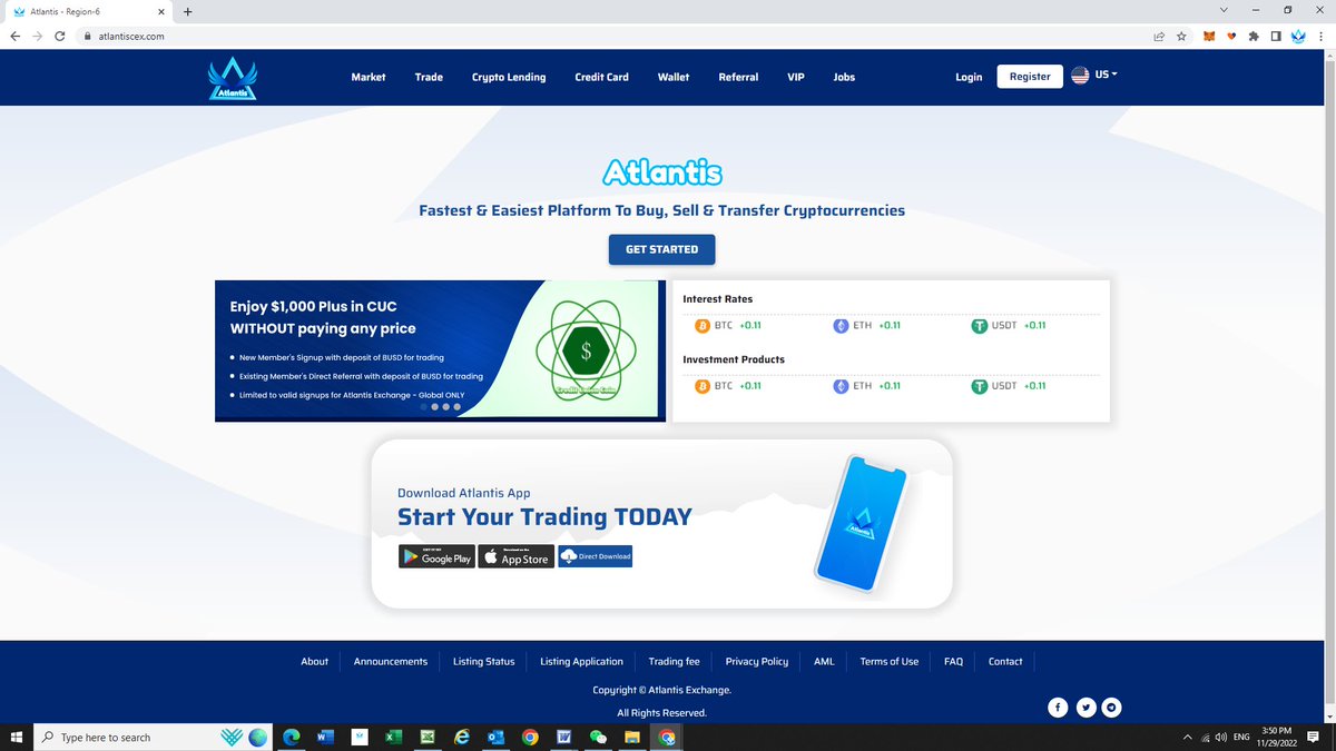 Atlantis Exchange's official Twitter account <a href="/Atlantis_Ex/">Atlantis Exchange</a> has been VERIFIED and CHECKMARKED by Twitter, Inc.

Congratulations to multimillion numbers from more than 130 countries.

Enjoy making BIG money through low-trading-cost Atlantis Exchange!

#checkmark
#Crypto
#Atlantis