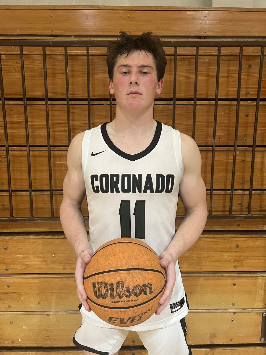 SBLive Sports Player of the Game:
Nolan Rueter - Coronado (CA)
