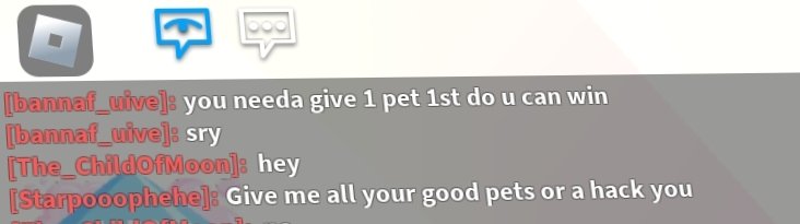 22_lilcris's tweet photo. @PlayAdoptMe Please ban this player ahe treating other to get hack if you don't give your pet to this player this is her username Starpooophehe please ban this player accounts https://t.co/jtDTrbrqFZ