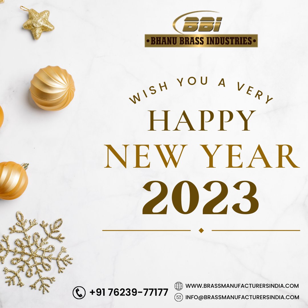 BhanuBrass's tweet photo. Happy New Year! I hope all your endeavors in 2023 are successful. #happynewyear #newyear #newyeartree #welcome2023 #industry #engineering #industrial #technology #business  #manufacturing #construction #automation #engineer #machine #science 
#innovation #production #equipment https://t.co/cfmYRr4mhP