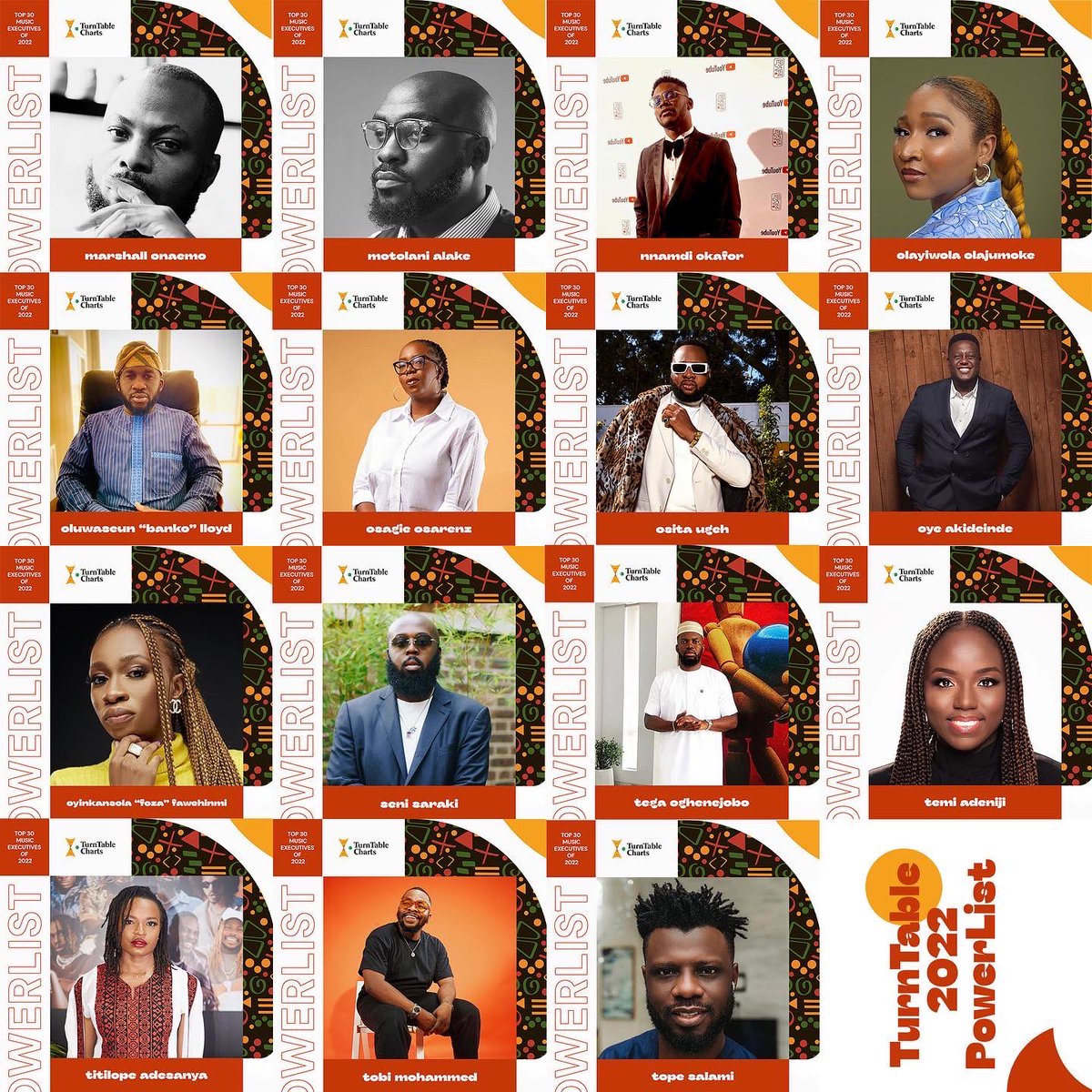 lordcharles01's tweet photo. Congratulations to my Leader @dtopesalami on his recognition on TurnTable Chart’s Top 30 Music Executives of 2022. https://t.co/yLMuHOE0qh
