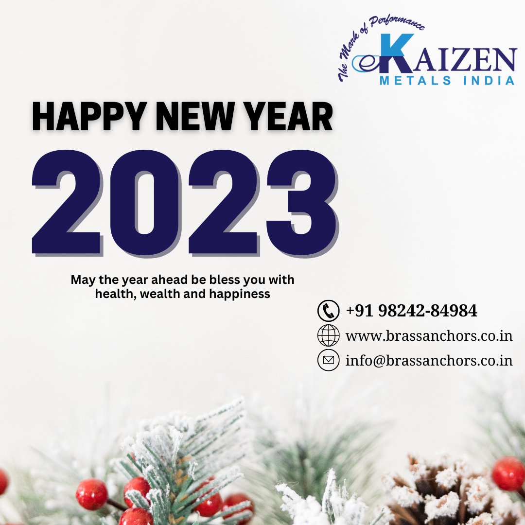 brassanchors's tweet photo. Wishing you a fresh start with renewed energy and confidence throughout the New Year. #happynewyear #newyear #newyeartree #welcome2023 #industry #engineering #industrial #business  #manufacturing #construction  #engineer #machine  
  #production #equipment  #work #energy https://t.co/bbNkaXXLGE