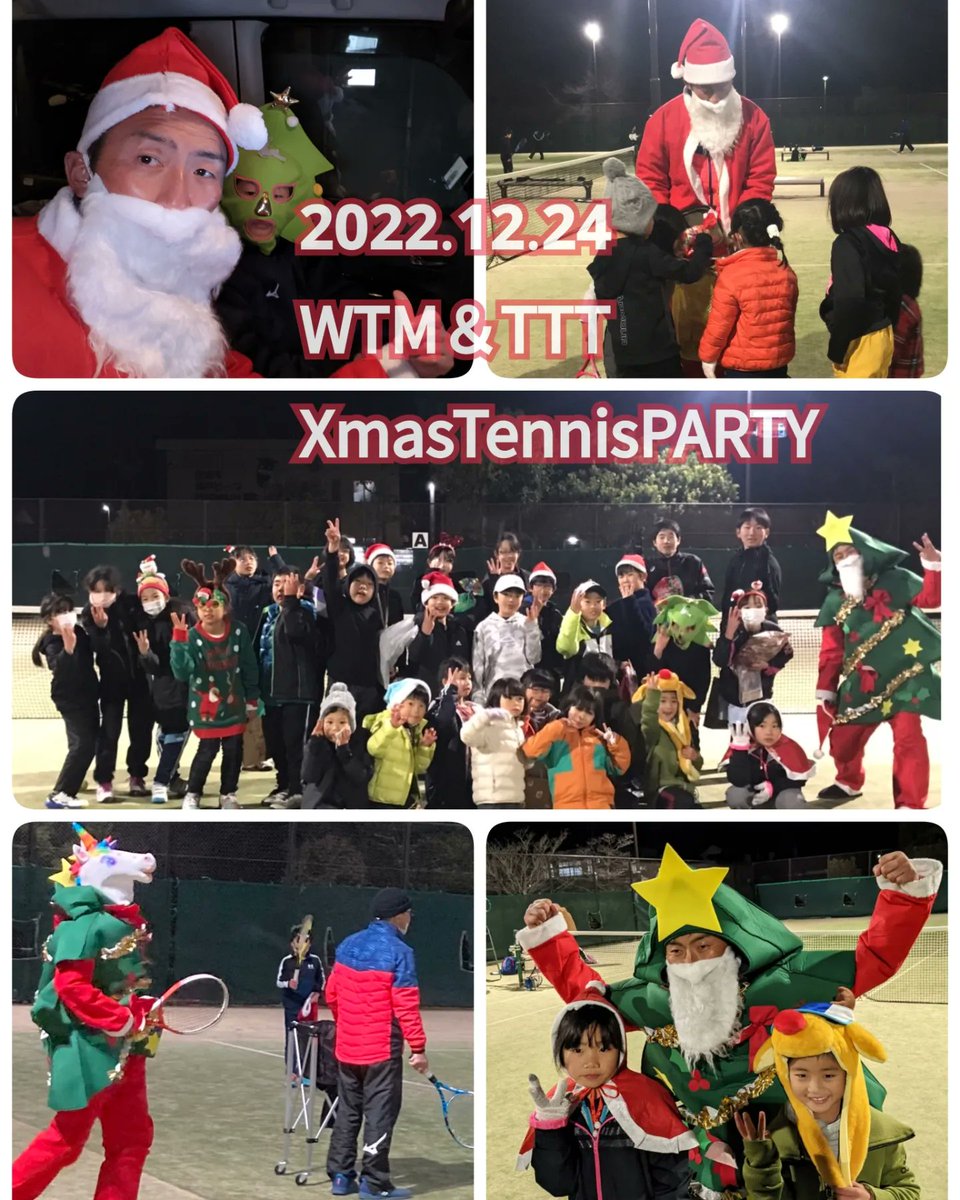 tennissunvisor's tweet photo. 2022.12.24
🎄XmasTennisPARTY🎅🎾
2時間テニスをした後に
🎅商品GETジャンケンポン大会
🎅みんなdeぐるぐる回し500円お菓子プレゼント交換会 https://t.co/72jRkCXsrH