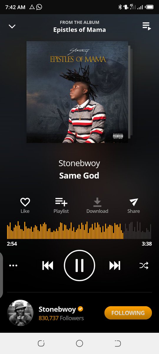 raphappiah1's tweet image. This is how my morning goes, after praying to God thanking him for everything I put this two songs on repeat till I&apos;m done with my meditation. My day is set after this. I think you should also give a try. @stonebwoy God bless you this powerful gosple songs. #Praises #SameGod 🙏🙌
