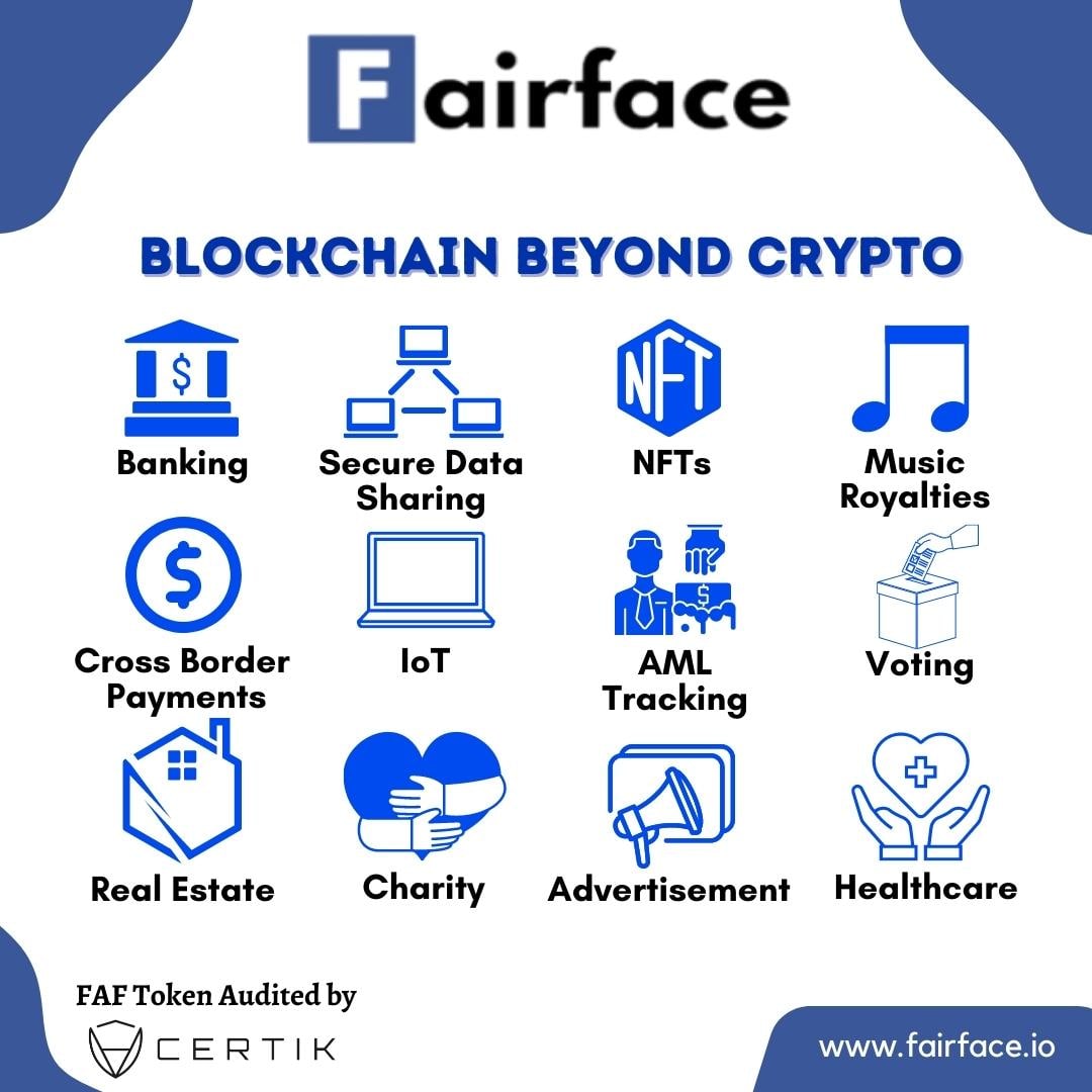 FAFToken's tweet photo. Blockchain Beyond CRYPTO
Make Customers Fall in Love with your business.
✅ https://t.co/dsL4K6ReKK
✅ https://t.co/wrg3UOuZXo
#FAF #fairfacecommunity #fairface #faftoken #BLOCKFI #blockchain #metamask #nft #blockchainbeyondbitcoin #useofblockchain #customerreview https://t.co/InDZncRTUT