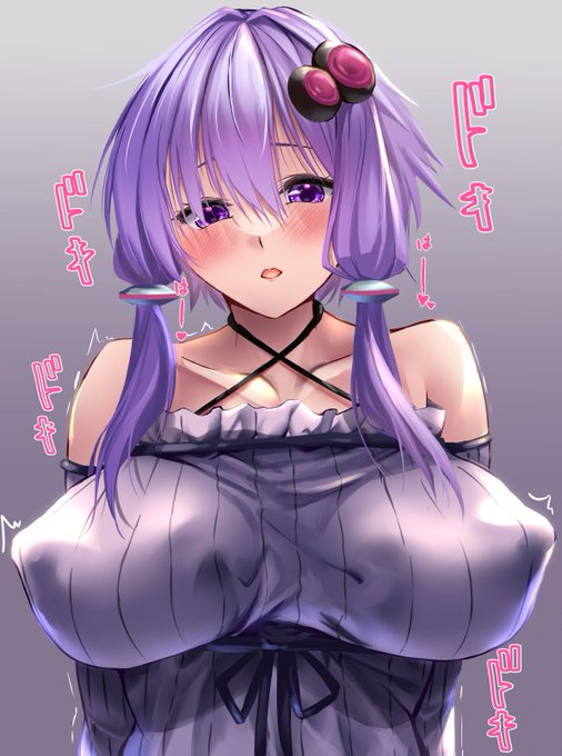 偶に巨乳のゆかりさん描きたくなりますね 