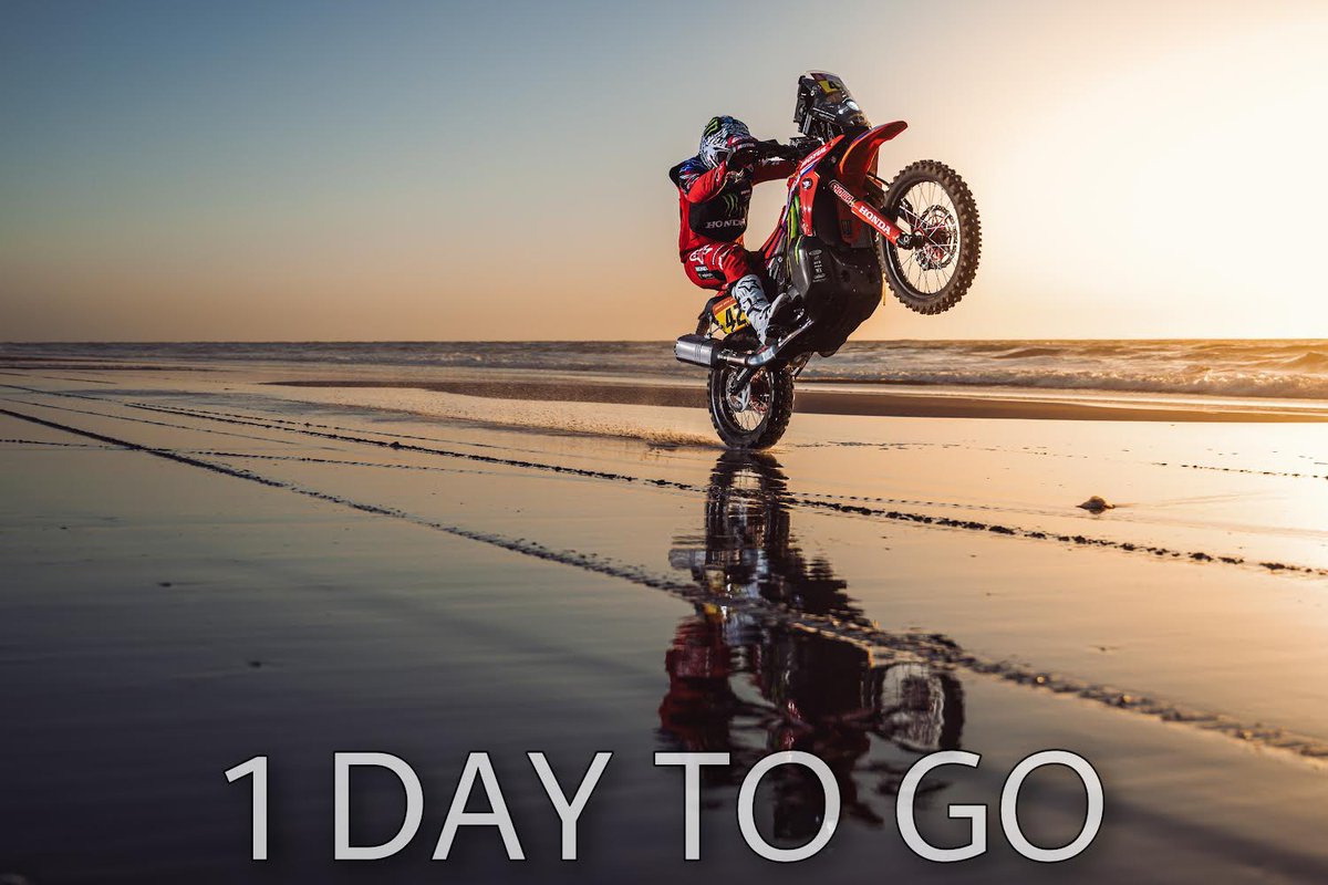 Just 0️⃣1️⃣ day to start racing the <a href="/dakar/">DAKAR RALLY</a> 23 🔥🐪🌴