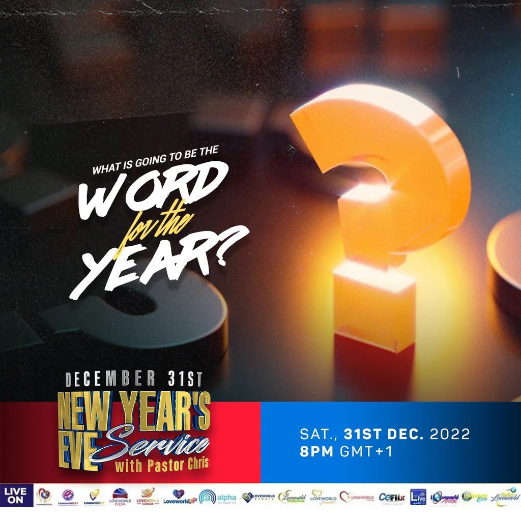 eshanomii's tweet photo. This is the Big news. We are lighting up the world. – Pastor Chris. #Enter2023withPastorChris #Celebrating10YearsofFALA https://t.co/7btS7eRaoo https://t.co/tGql1H6jiq
