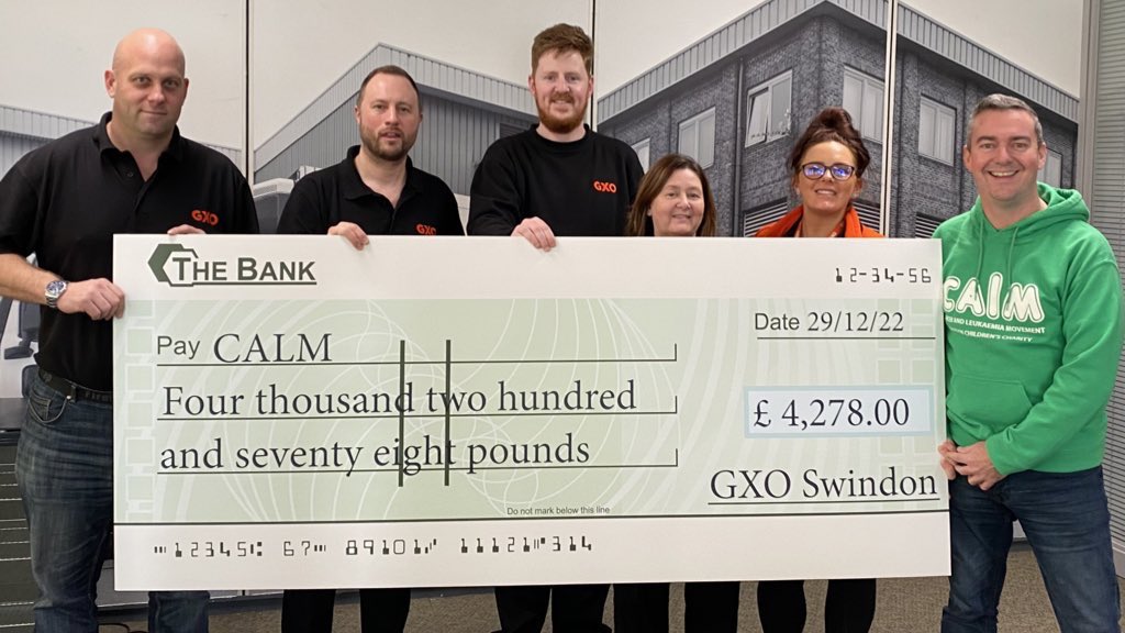 A huge thanks to all the staff at @IcelandFoods / @GXOLogistics Distribution centres in Swindon for the incredible donation of £4,278.00 from your Christmas raffle. We’re all blown away with your continued support 🎅🎄🎉🎗️