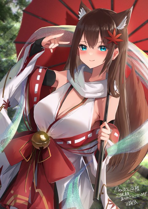 Skebのリクエストありがとうございました!🦊✨ 