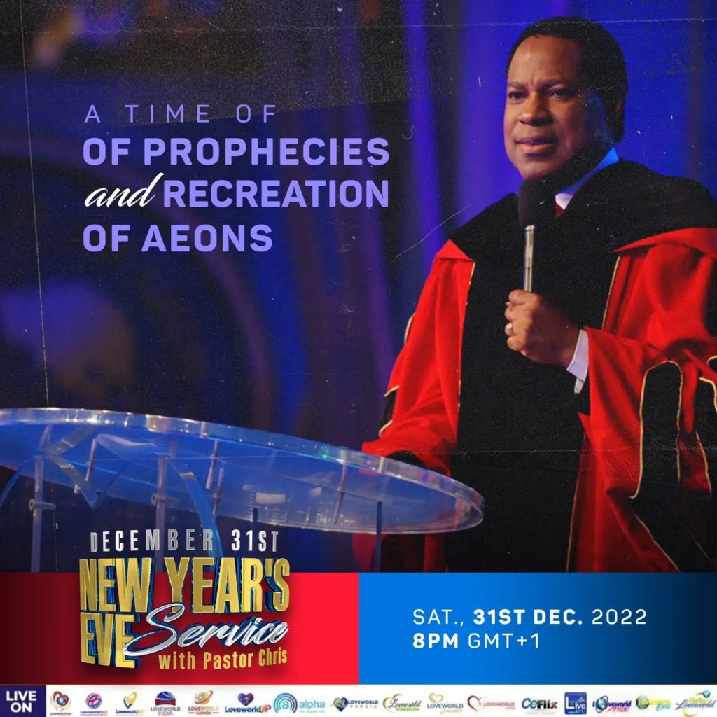 eshanomii's tweet photo. Whatsoever is born of God overcomes the world. We don't fear their fear. – Pastor Chris. #Enter2023withPastorChris #Celebrating10YearsofFALA https://t.co/7btS7eRaoo https://t.co/dOv284ssdB
