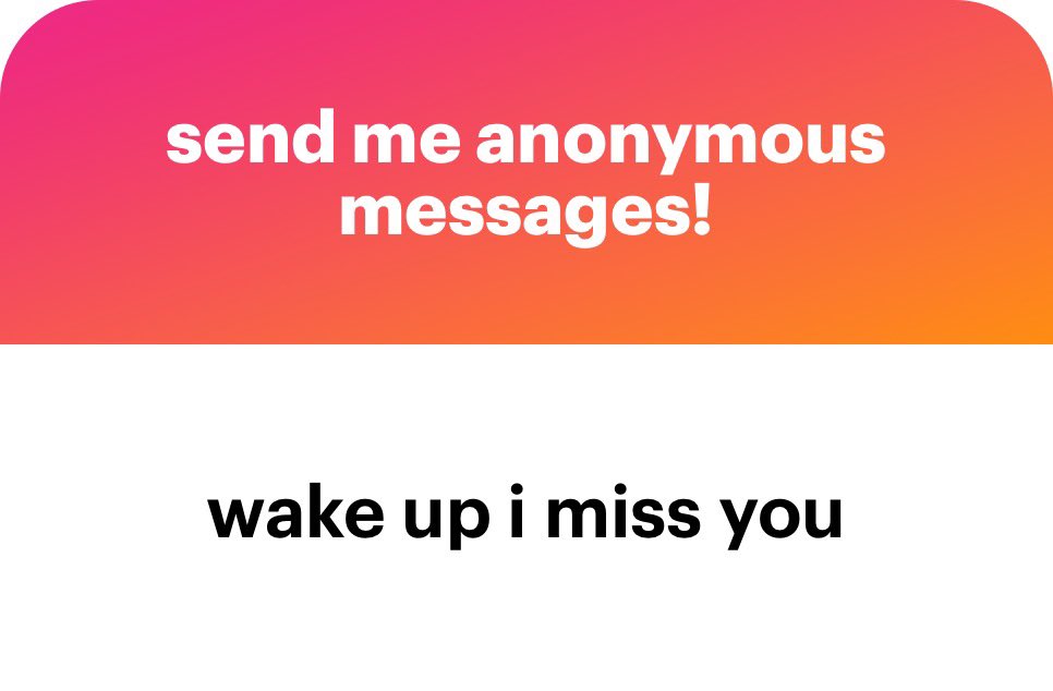 im awake, not for long tho it’s 2am