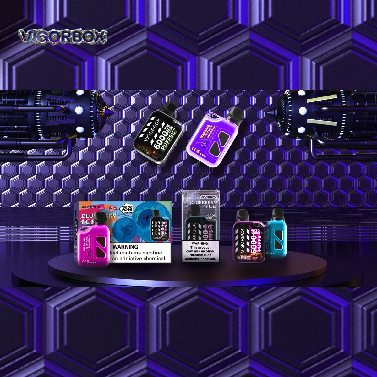 vigorbox's tweet image. Come and get it! We’ve got a new look 🎉💨💨

#cyberpunk #ai #art #c4dart #y2k #usa #vapeworld #vapefriends #vapehooligans #fashion #fashionstyle #lensa #accessories #fashiongram #vaping #vapestyle #thevapeshow #vapehard #vigorbox