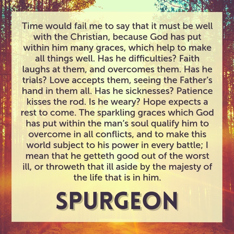 ReadingSpurgeon's tweet photo. It must be well with the Christian.

#Spurgeon #s729 https://t.co/zRBIp4nF2F