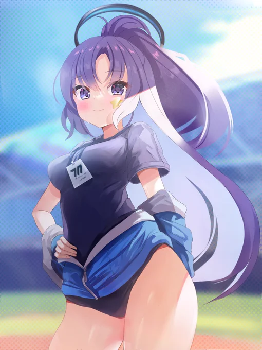 #今年も残りわずかなのでお気に入りの4枚を貼る ブルアカと推し最近の絵全部好きです(自己肯定感MAX) 