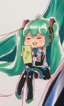 初音ミク 「MayoRiyo。家に帰るも、鍵を忘れて入れない痛恨のミス…¶(⁄•˅̮•̥∖)」|MayoRiyo まよりよのイラスト