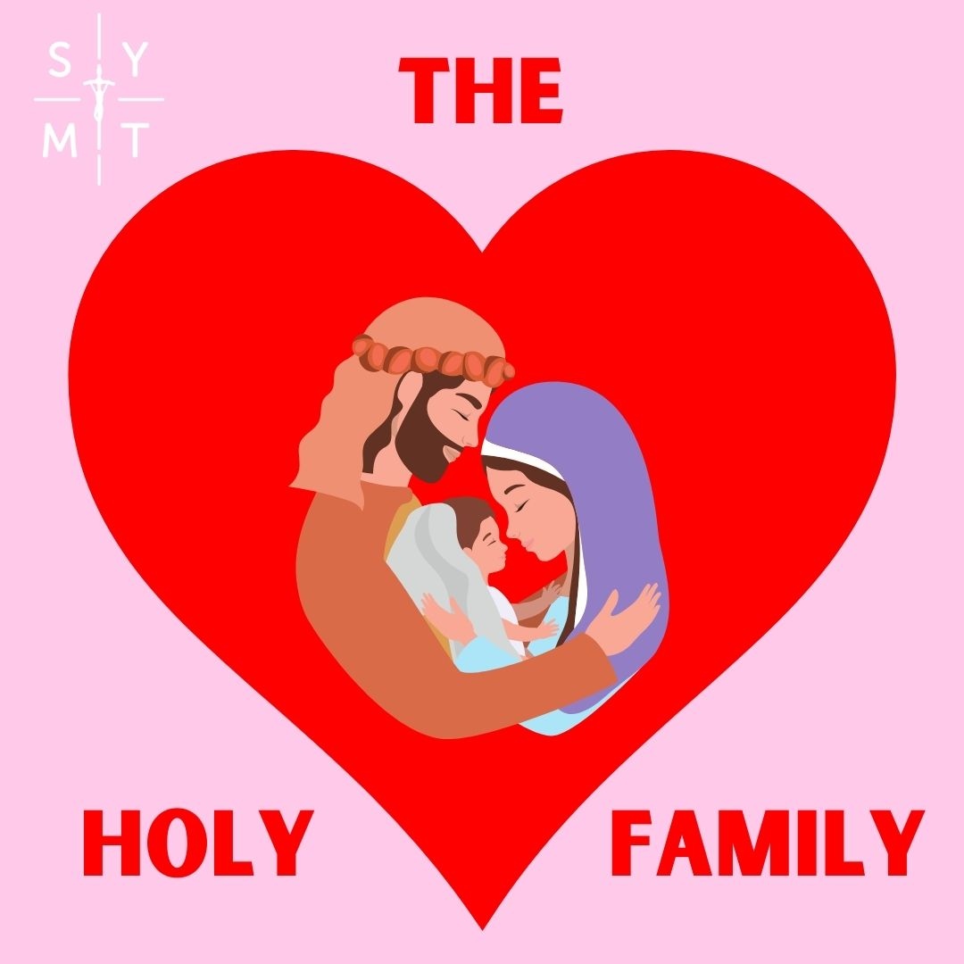 As we think about and celebrate The Holy Family today, why not say a special prayer for your family today and let The Holy Family be a shining example for you and your family ❤️