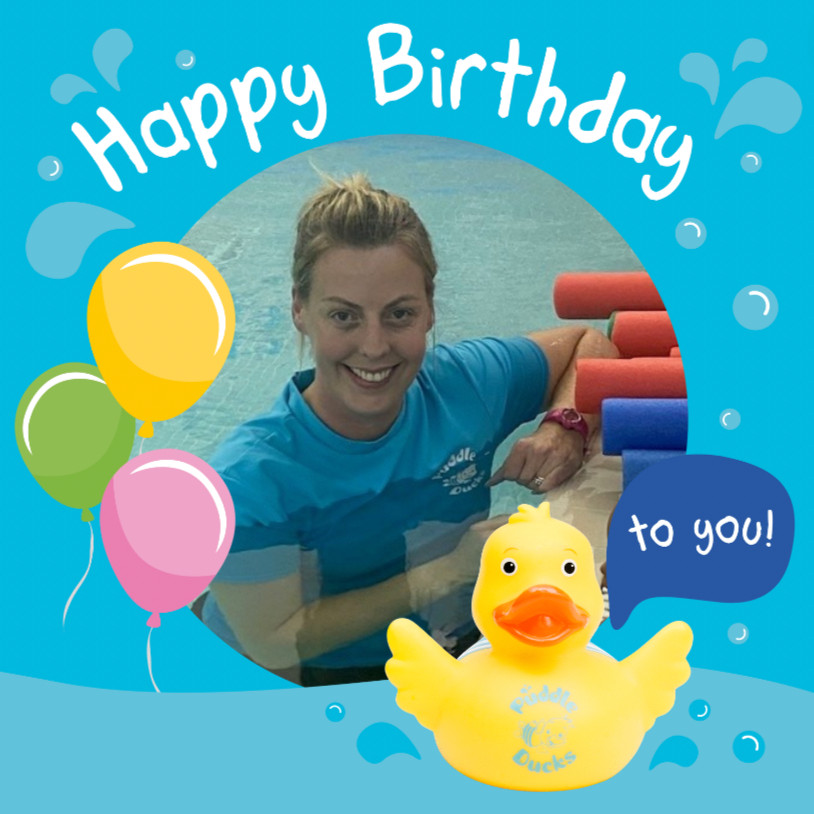 ✨ HAPPY BIRTHDAY MICHELLE ✨

We hope you have a super wonderful day celebrating your birthday...
All our love,
Your Puddle Ducks Family x 🐥💛
