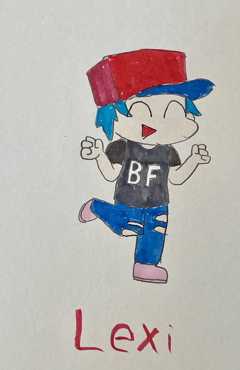 knth_378's tweet image. 水性ペンでFNFMODキャラを描く(103)
Lexi
#FNF #fnfmod #fnflexi