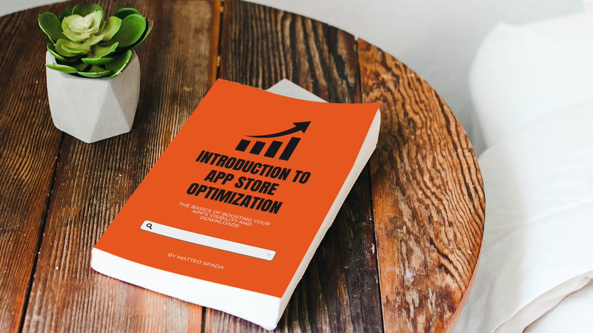 ✨LAST TWO DAYS to download for FREE my book "Introducing App Store Optimization" 

To receive the download link 👇
1. Retweet this tweet
2. Comment "👋"
3. Check your DM