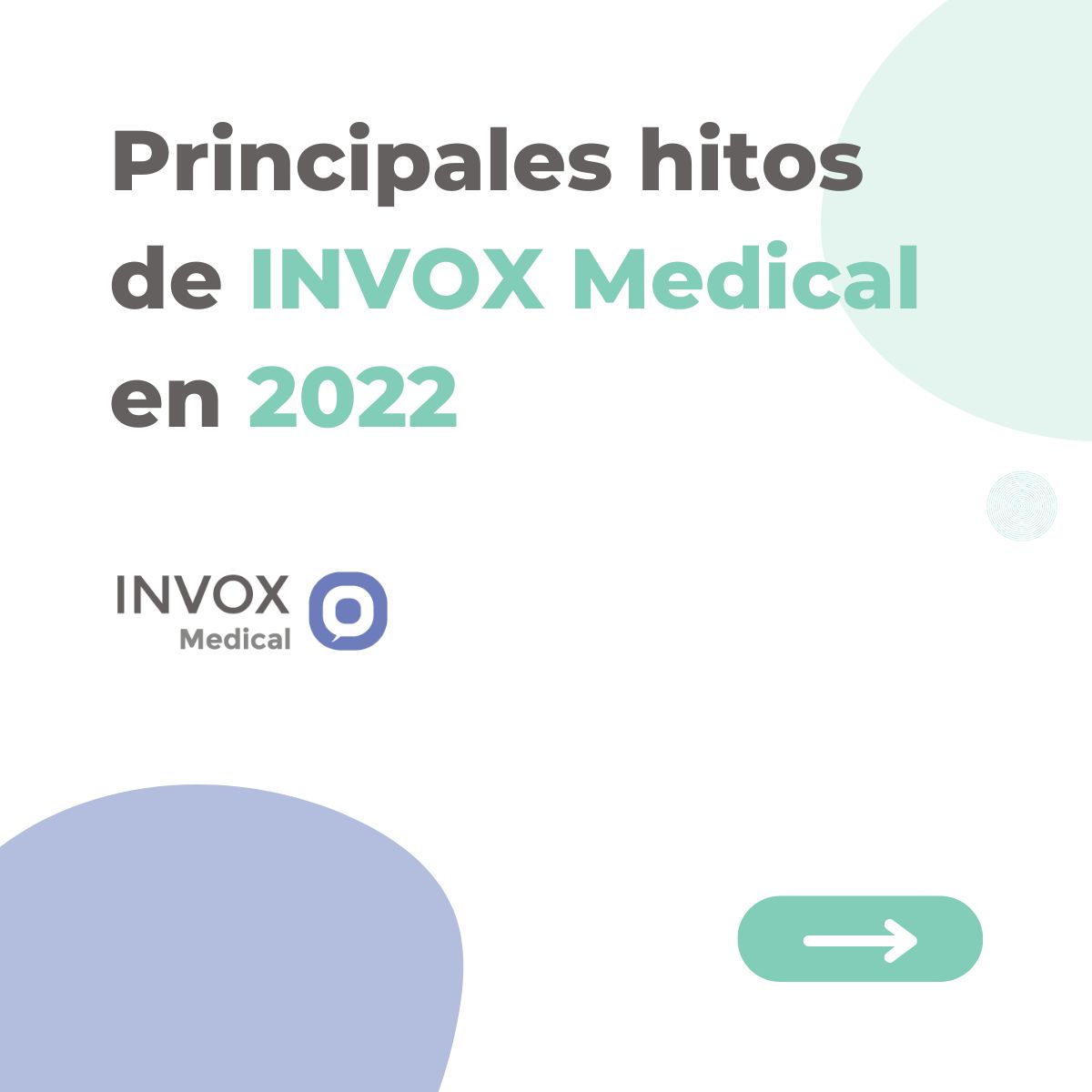 📢 El 2022 ha sido un año lleno de retos y logros para <a href="/invoxmedical/">Invox Medical</a> 📈

Estamos muy orgullosos de todo lo que hemos conseguido y queremos compartir algunos de nuestros hitos más destacados 👇